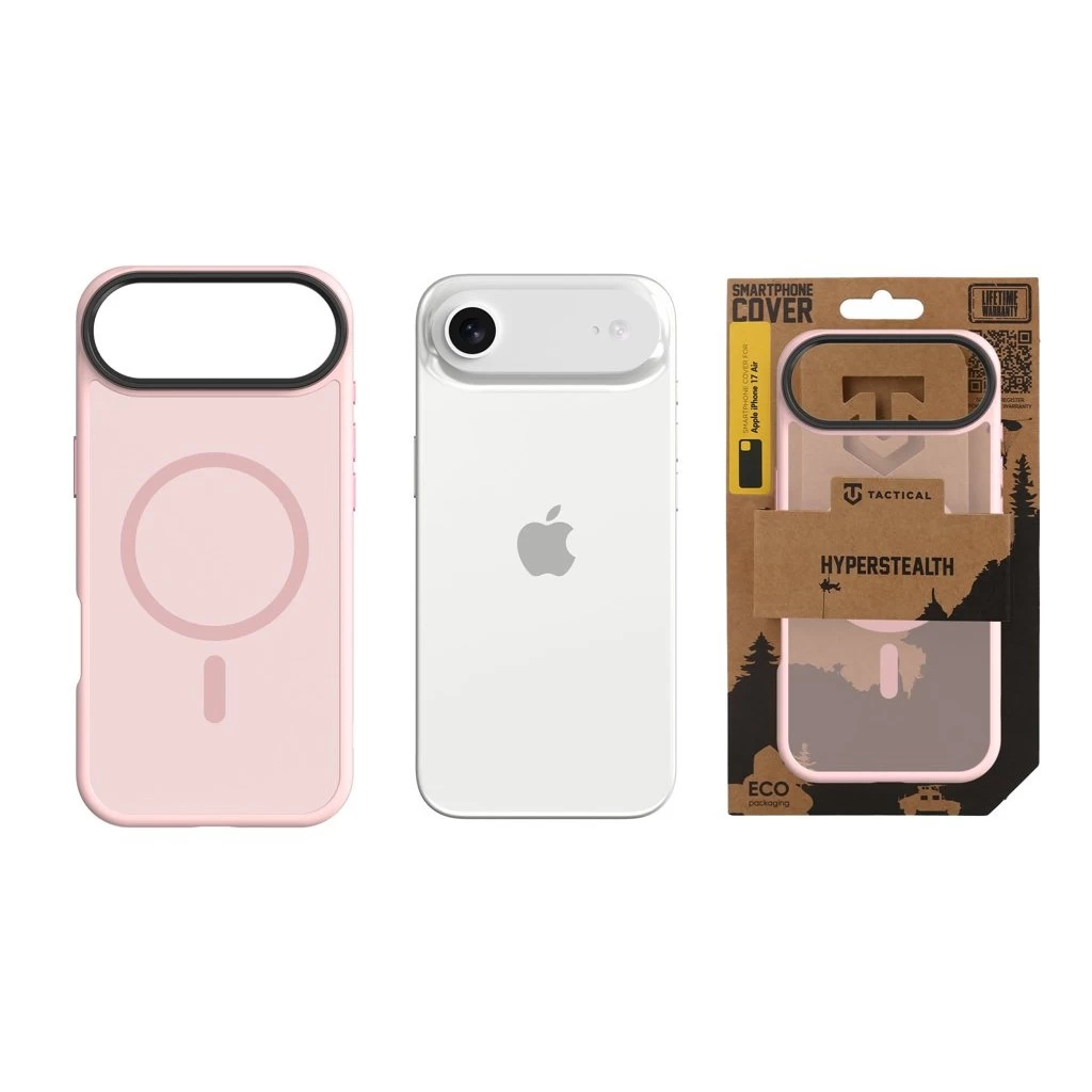 Tactical MagForce Hyperstealth tok iPhone 17 Air készülékhez Pink Panther