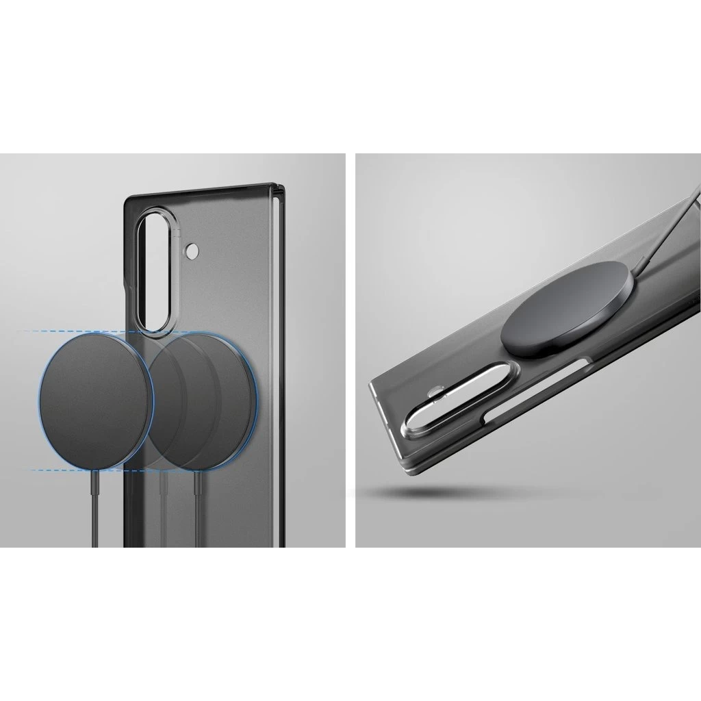 GP-FPF966PGB Samsung by Spigen Capella Magnetic tok a Galaxy Z Fold 7 készülékhez Frost fekete