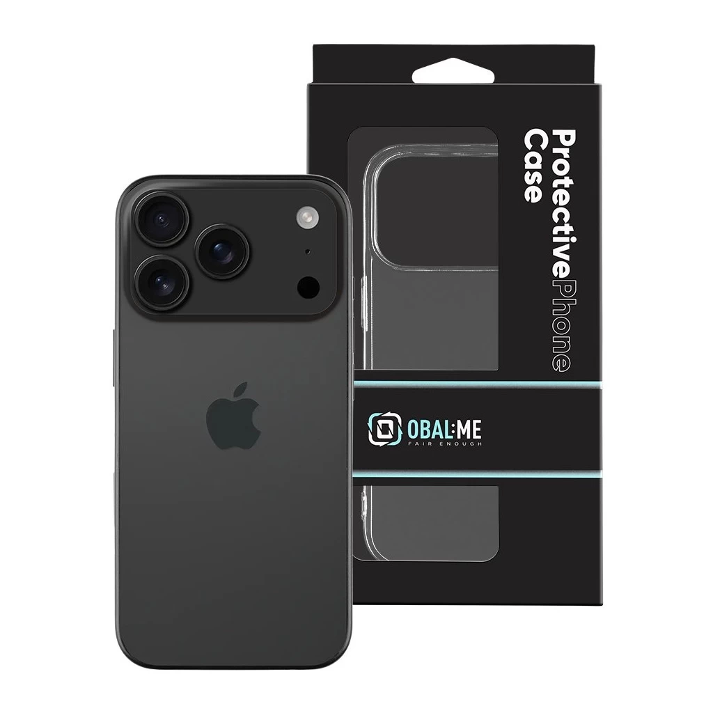 OBAL:ME TPU tok Apple iPhone 17 Pro készülékhez átlátszó