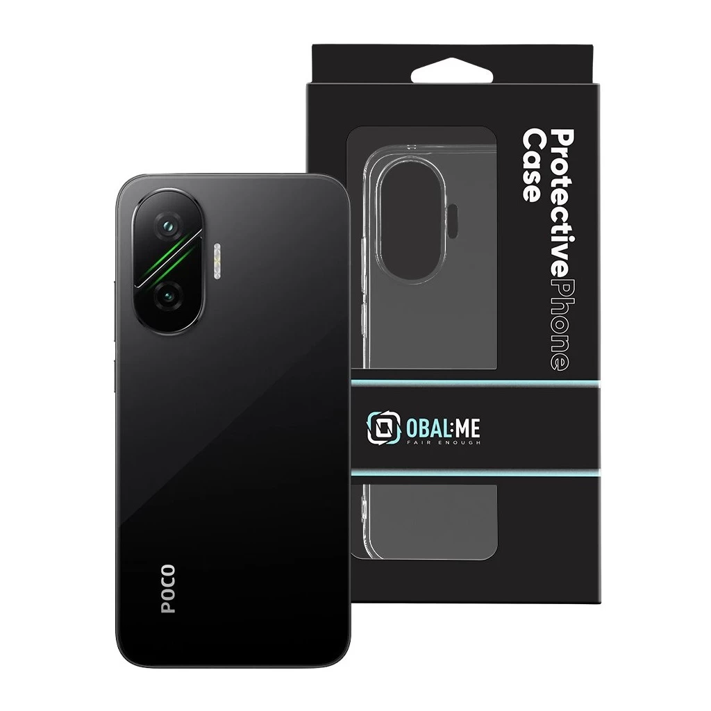 OBAL:ME TPU tok Xiaomi Poco F7 készülékhez átlátszó