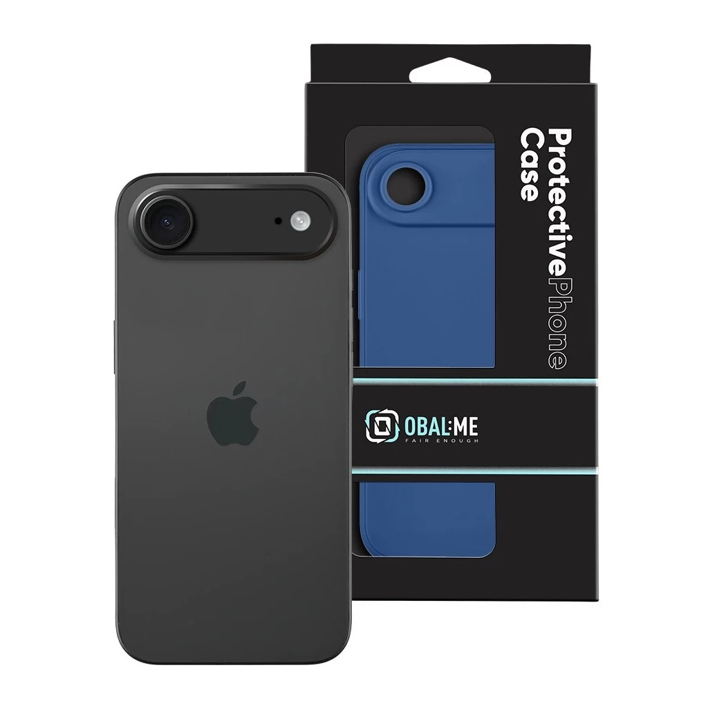 OBAL:ME matte TPU tok az Apple iPhone 17 Air készülékhez sötétkék