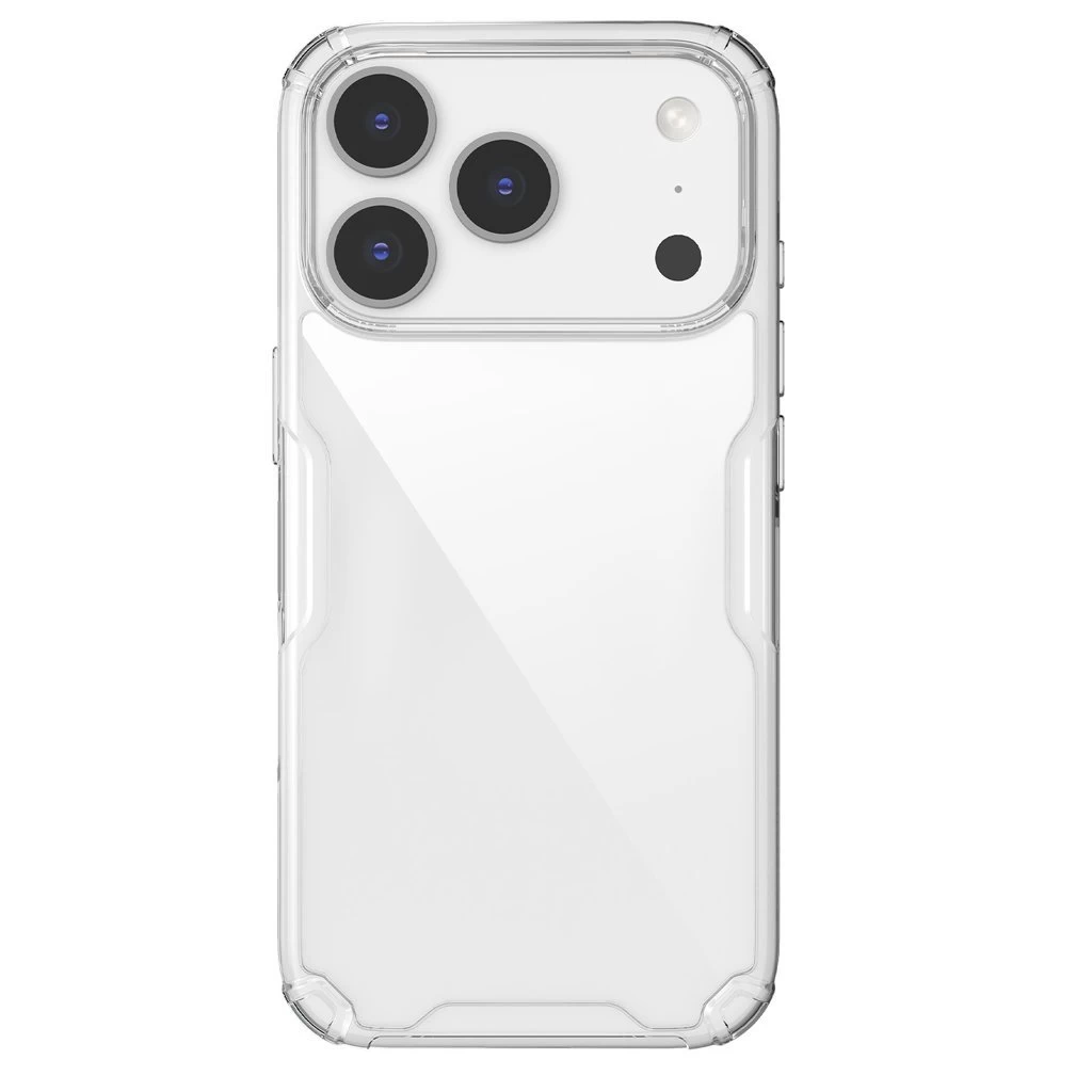 Nillkin Nature TPU PRO tok Apple iPhone 17 Pro készülékhez átlátszó
