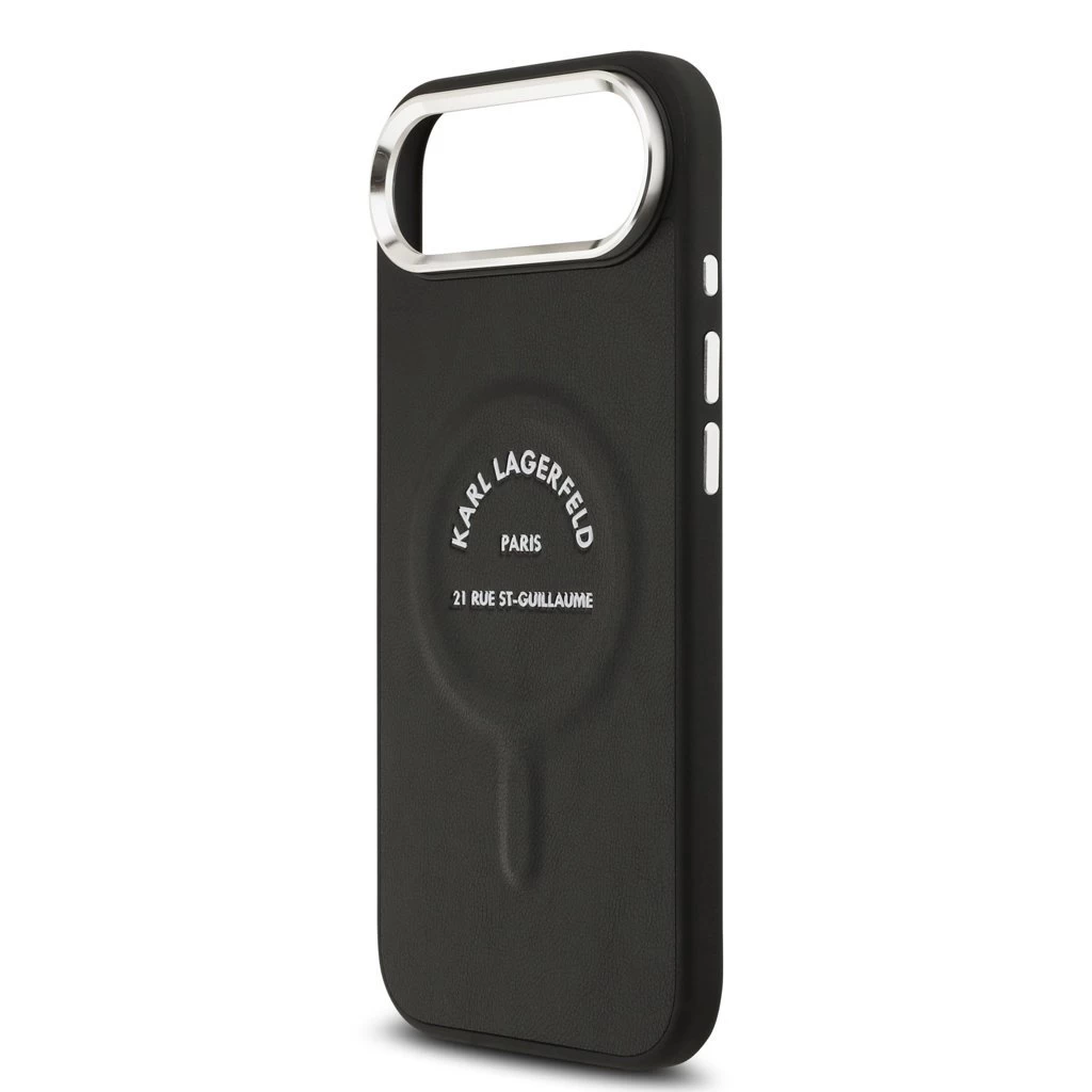 Karl Lagerfeld PU RSG Logo MagSafe tok iPhone 17 Air készülékhez fekete