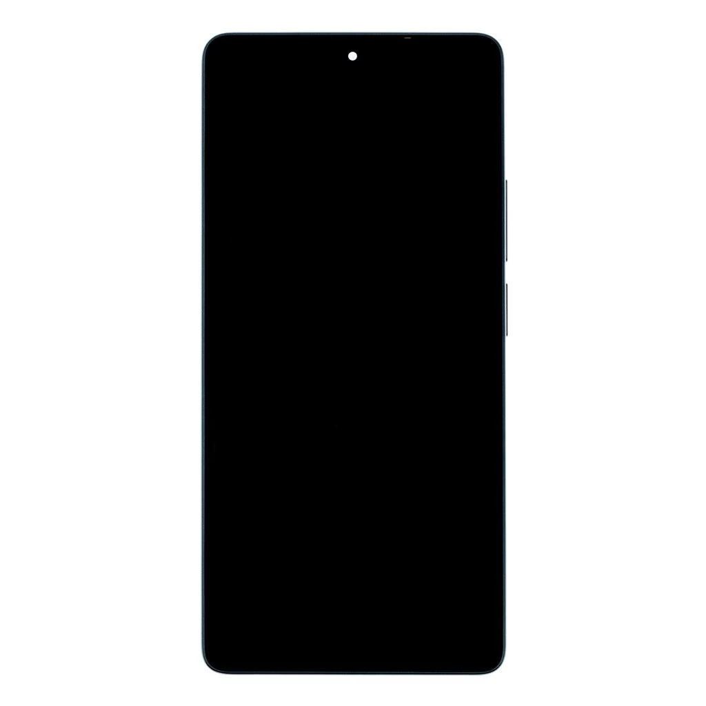 LCD kijelző + érintőpanel + előlapi üveg Xiaomi Redmi Note 14S készülékhez óceánkék