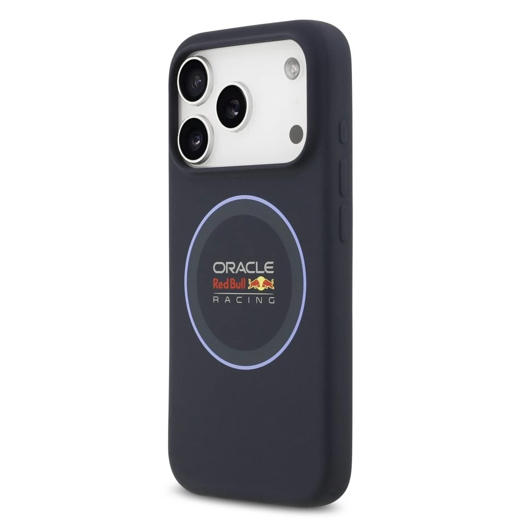 Red Bull Silicone Blue Ring MagSafe tok iPhone 17 Pro készülékhez tengerészkék