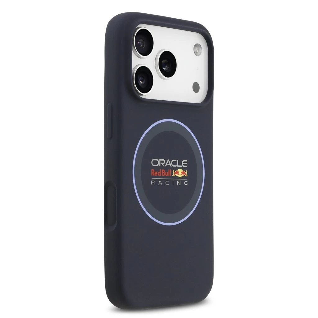 Red Bull Silicone Blue Ring MagSafe tok iPhone 17 Pro készülékhez tengerészkék