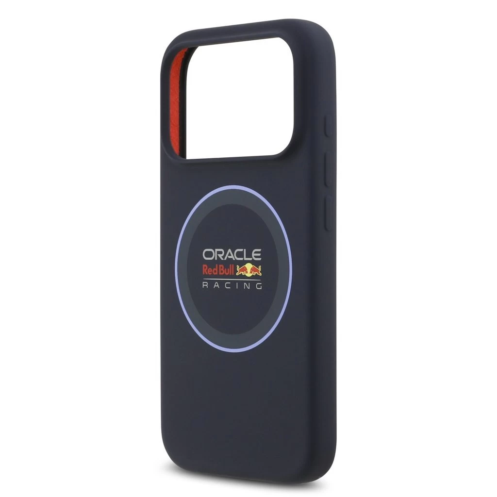 Red Bull Silicone Blue Ring MagSafe tok iPhone 17 Pro készülékhez tengerészkék