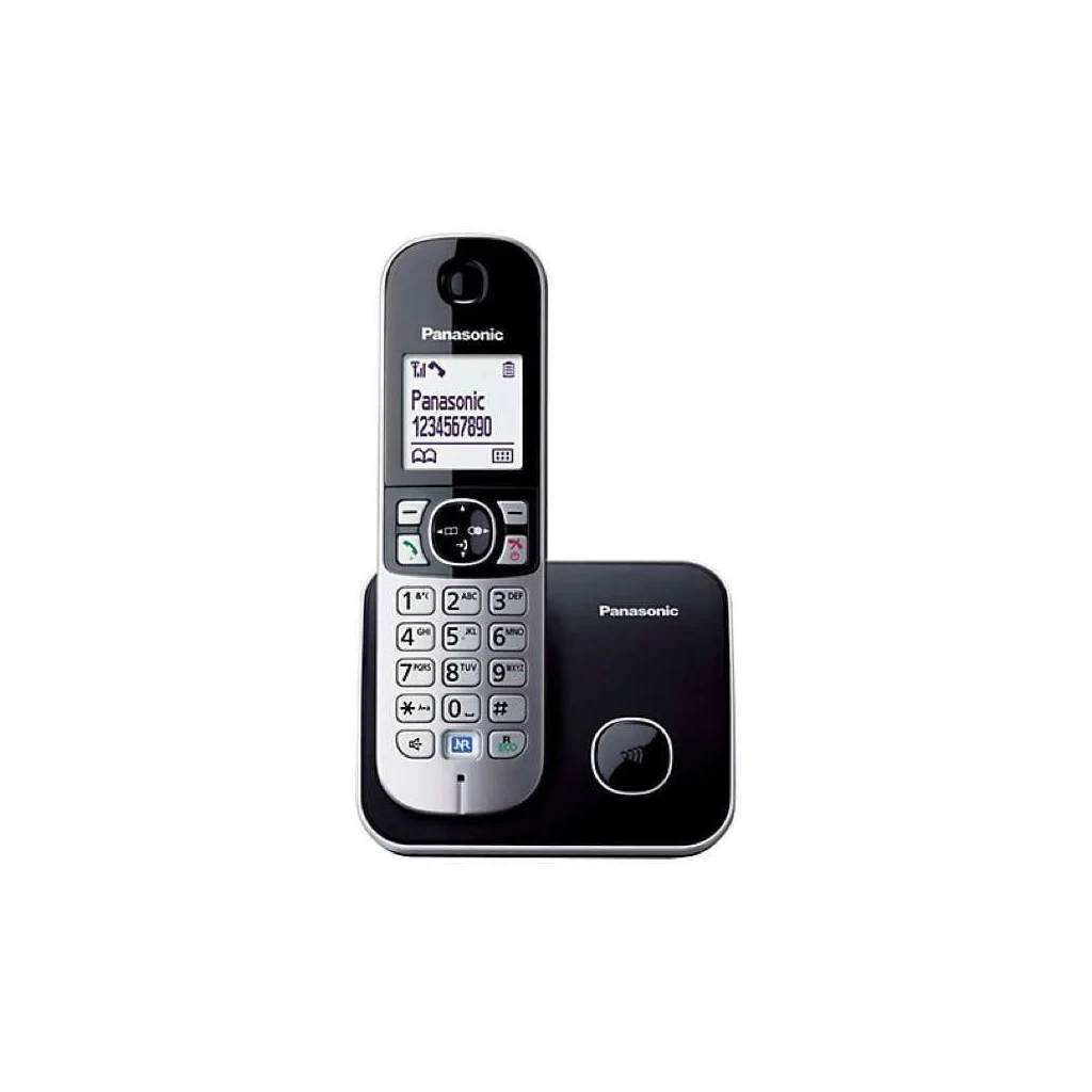 PANASONIC KX-TG6811PDB vezeték nélküli telefon, fekete/ezüst PANASONIC KX-TG6811PDB vezeték nélküli telefon, fekete/ezüst