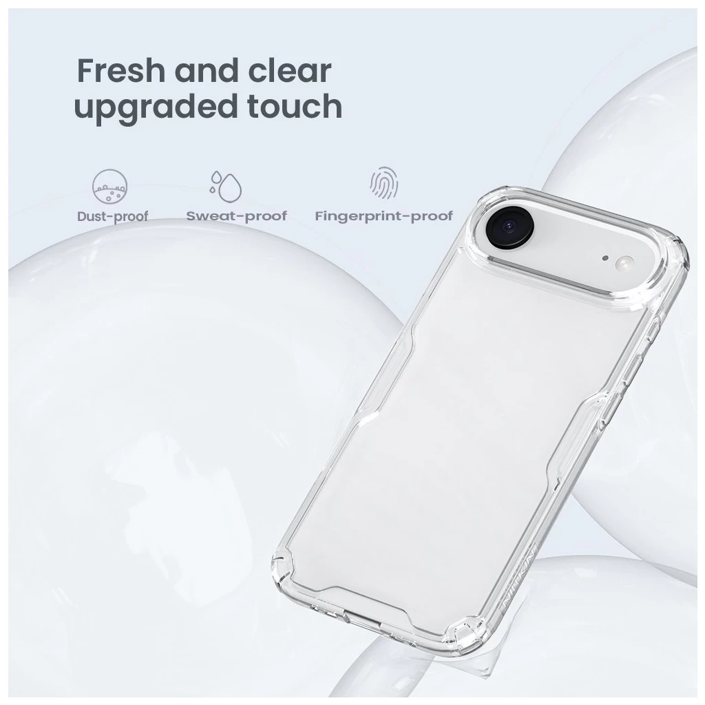 Nillkin Nature TPU PRO tok Apple iPhone 17 Air készülékhez átlátszó