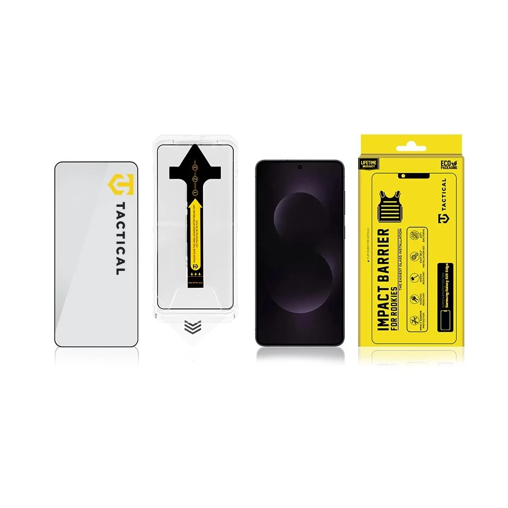 Tactical ütközés elleni védőtok for Rookies – Samsung Galaxy S25 Edge készülékhez