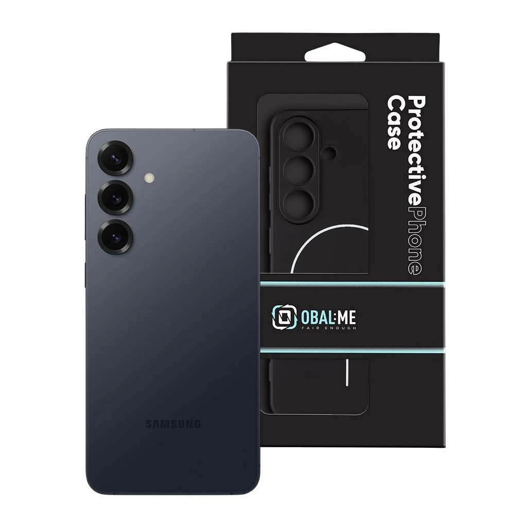 OBAL:ME MagNetix Matte TPU tok Samsung Galaxy S25 készülékhez fekete