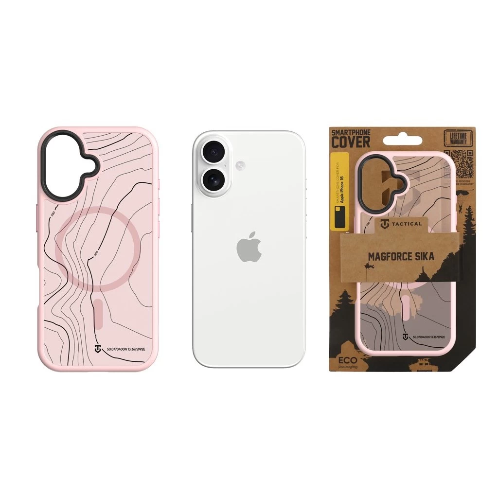 Tactical MagForce Hyperstealth Sika tok iPhone 16 készülékhez Pink Panther