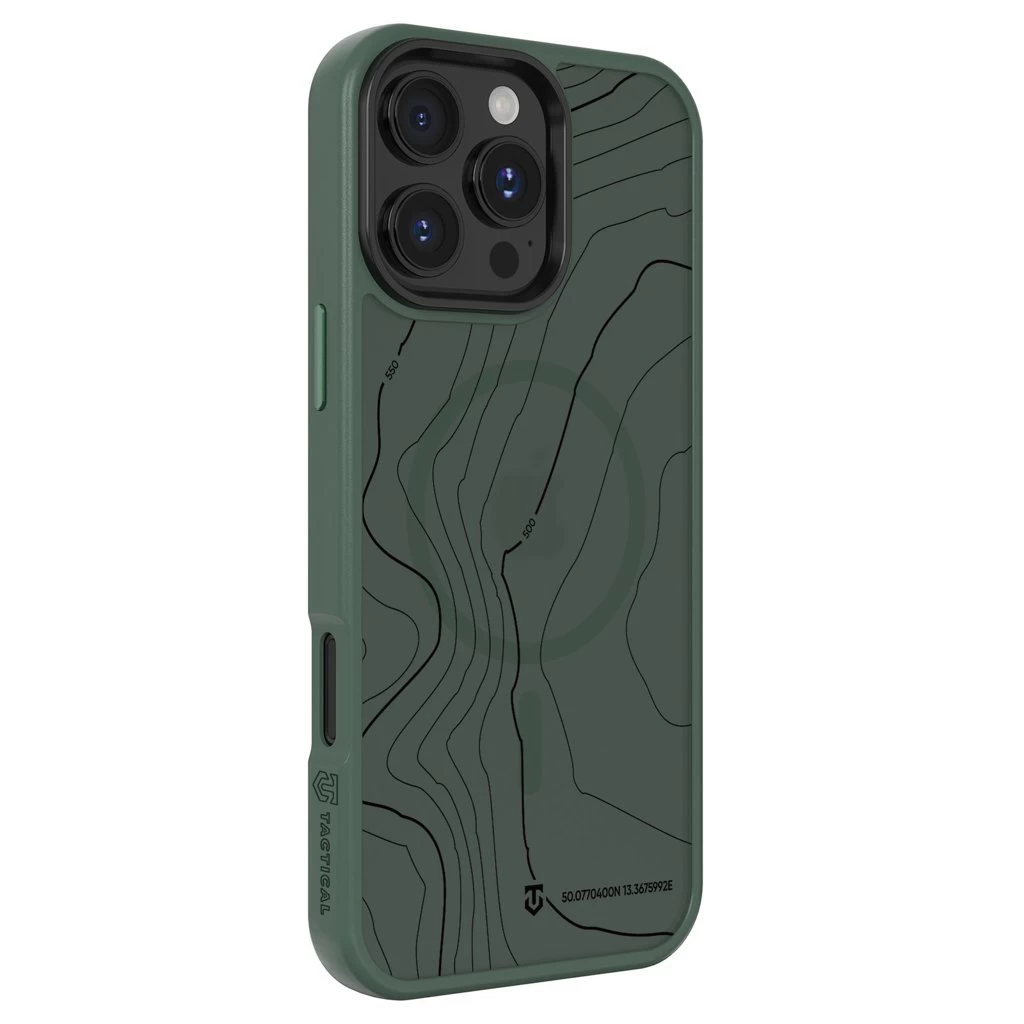 Tactical MagForce Hyperstealth Sika tok iPhone 16 Pro Max készülékhez erdőzöld