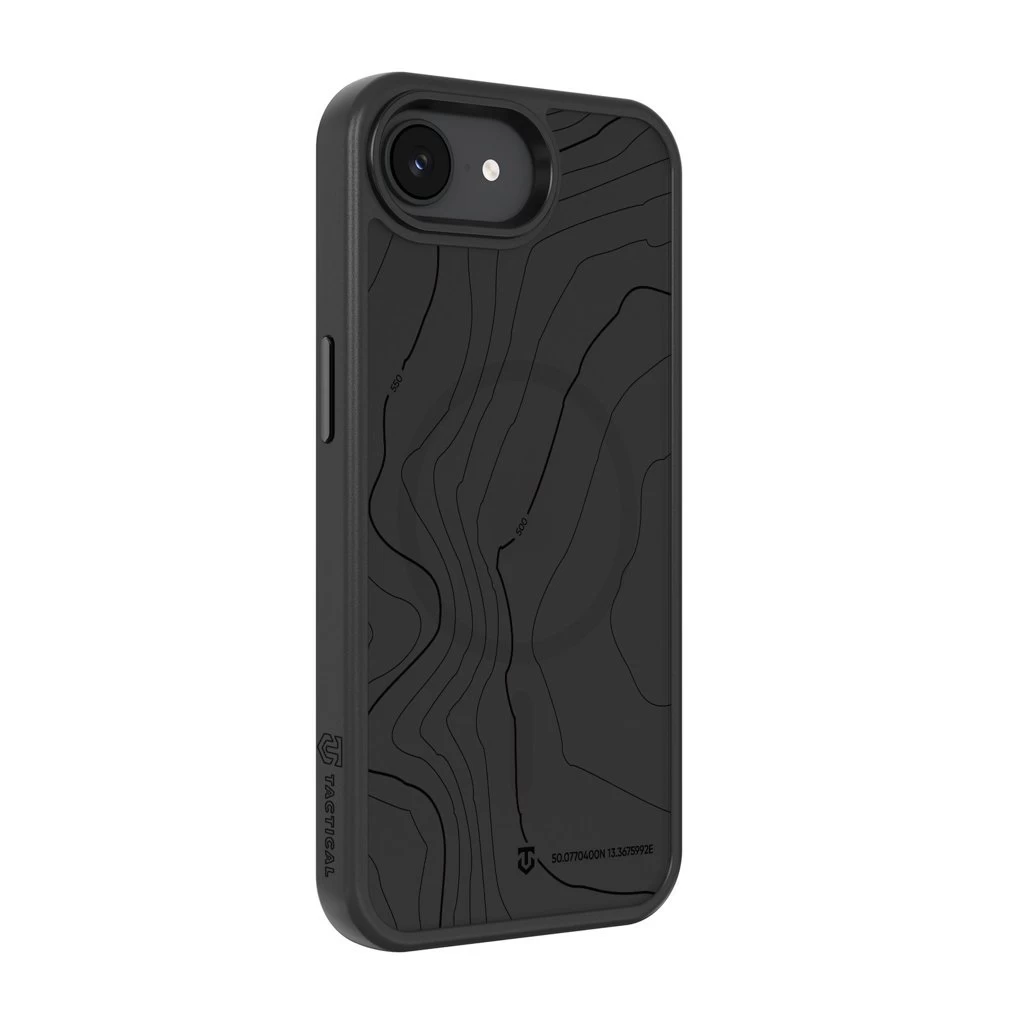 Tactical MagForce Hyperstealth Sika tok iPhone 16e készülékhez, aszfalt