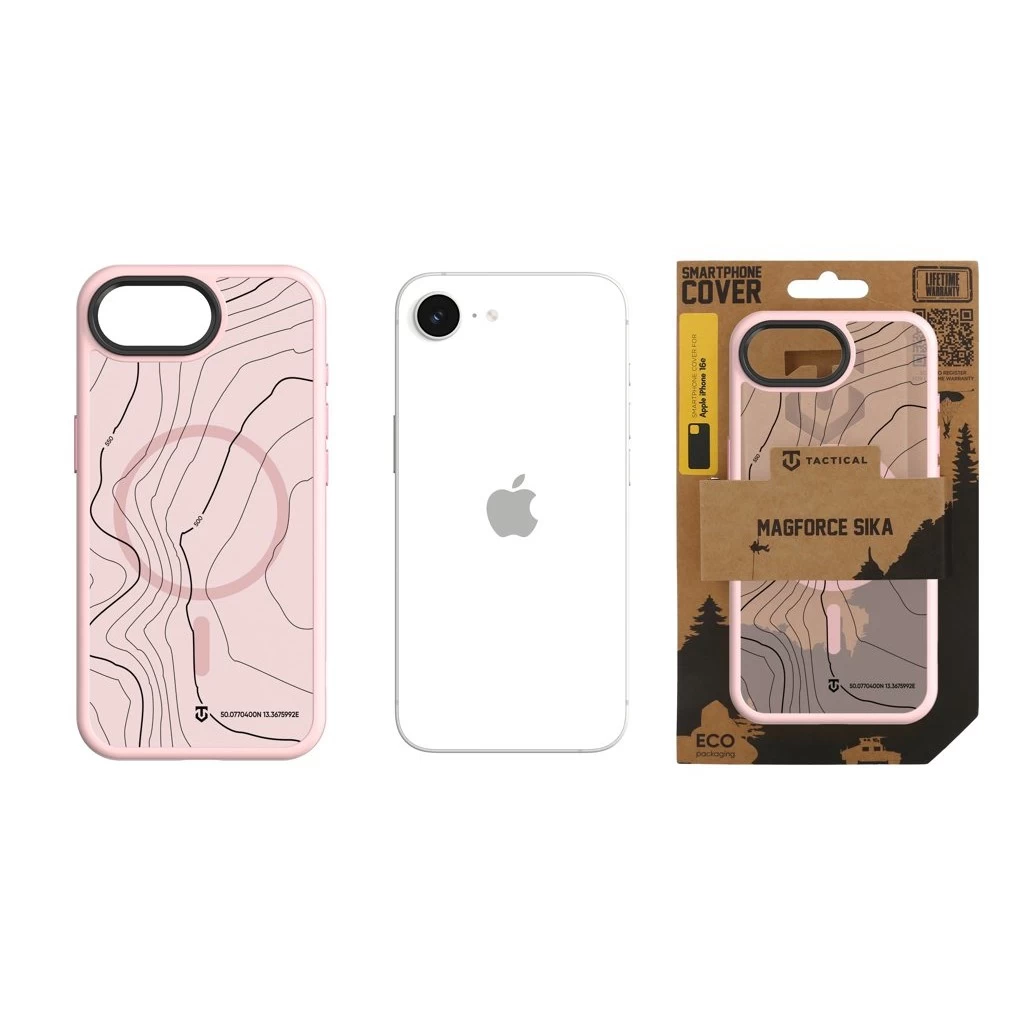 Tactical MagForce Hyperstealth Sika tok iPhone 16e készülékhez Pink Panther