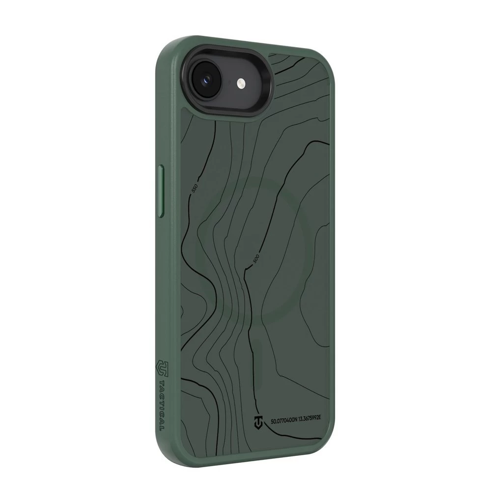 Tactical MagForce Hyperstealth Sika tok iPhone 16e készülékhez erdőzöld