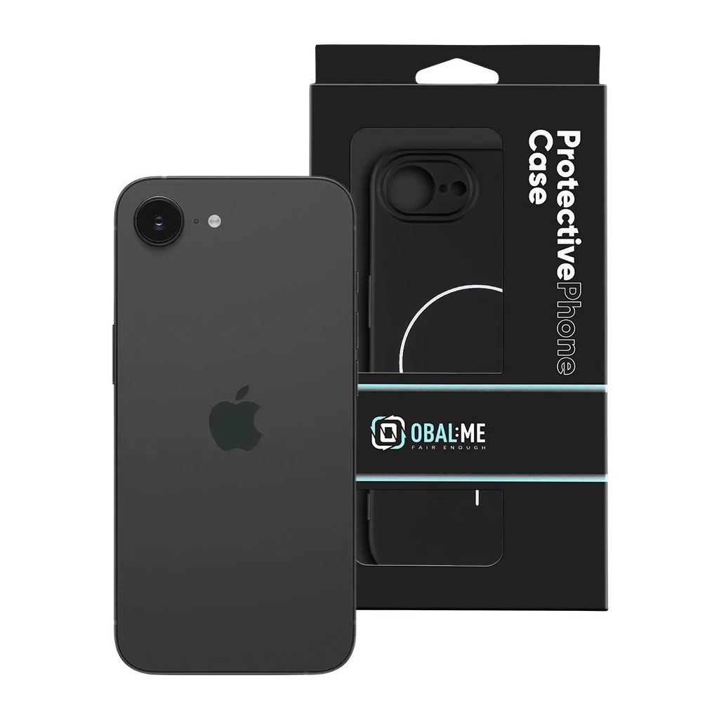 OBAL:ME MagNetix Matte TPU tok Apple iPhone 16e készülékhez fekete