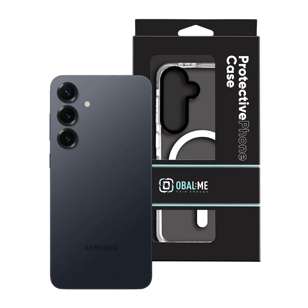 OBAL:ME MagNetix Bumper tok Samsung Galaxy S25 készülékhez fehér