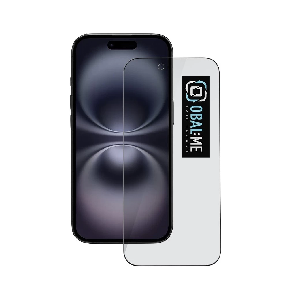 OBAL:ME Privacy 5D Glass kijelzővédő Apple iPhone 17 Air készülékhez fekete