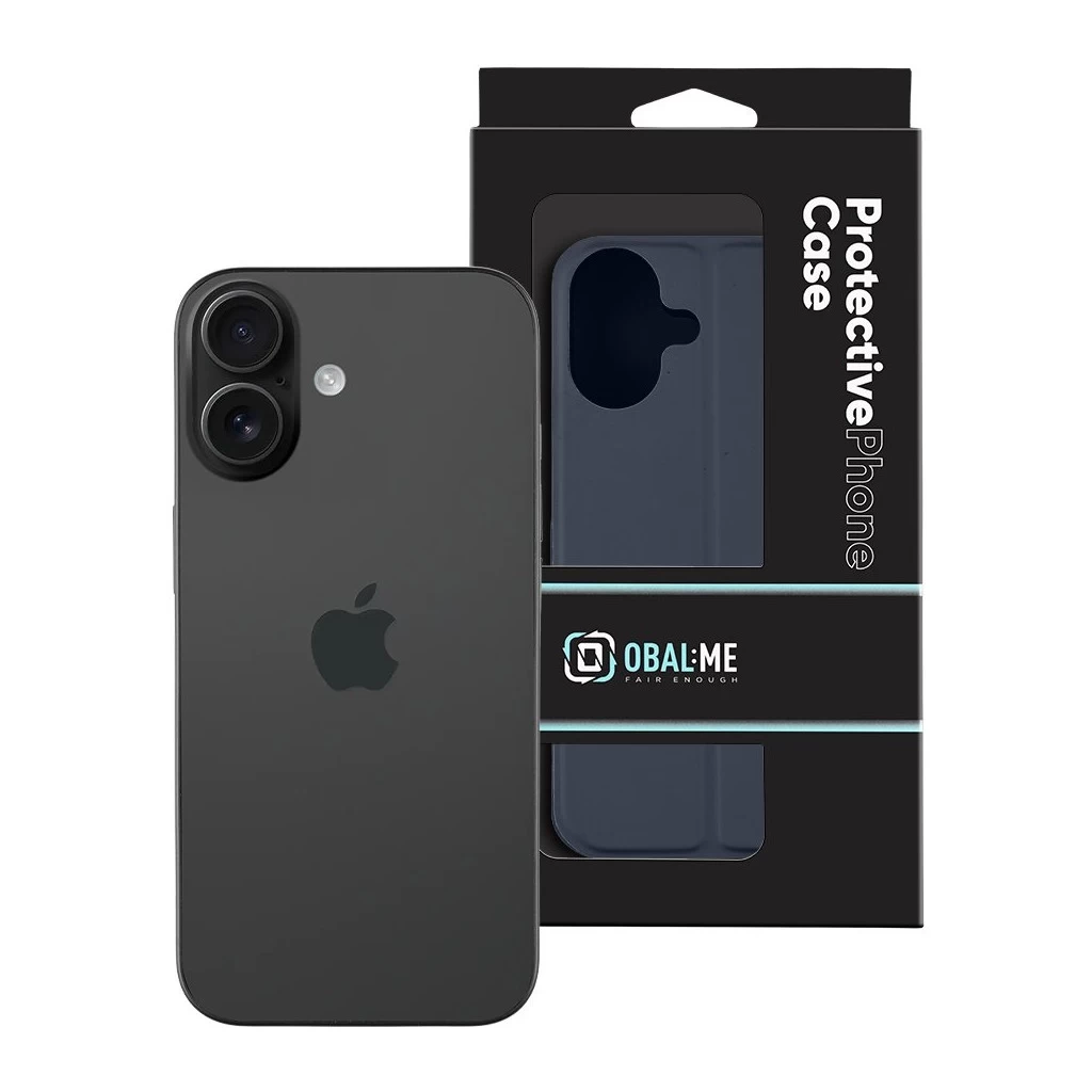 OBAL:ME SmoothTouch tok Apple iPhone 17 készülékhez sötétkék