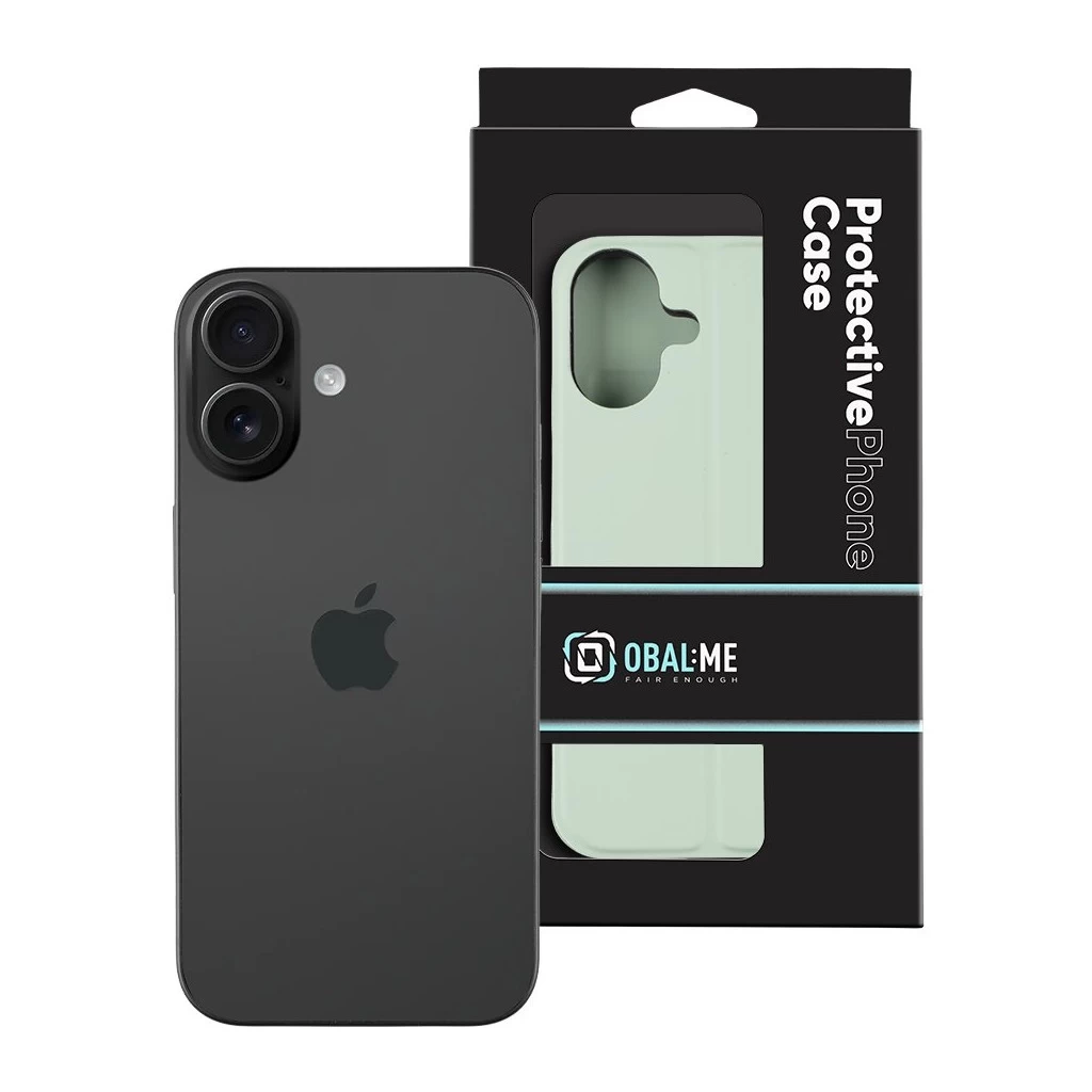 OBAL:ME SmoothTouch tok Apple iPhone 17 készülékhez menta zöld
