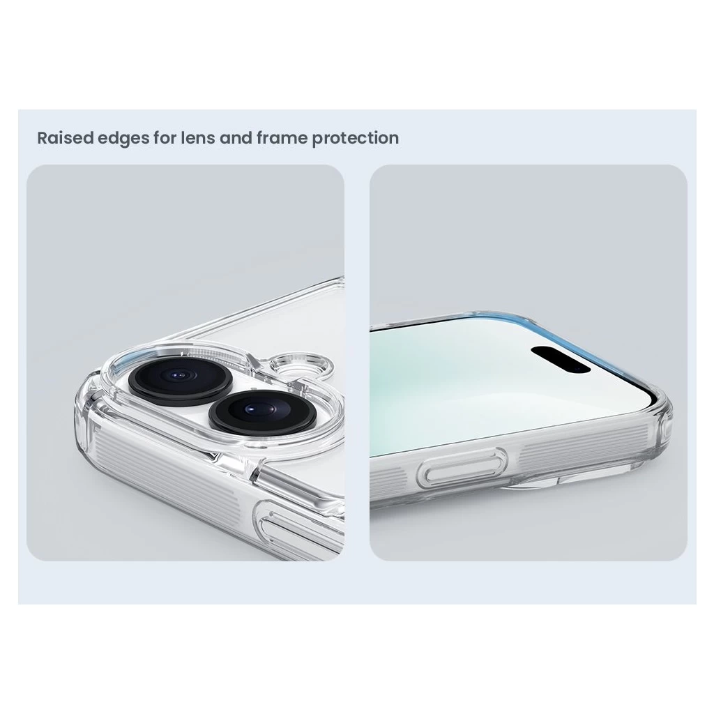 Nillkin Nature TPU PRO mágneses tok Apple iPhone 17 készülékhez átlátszó