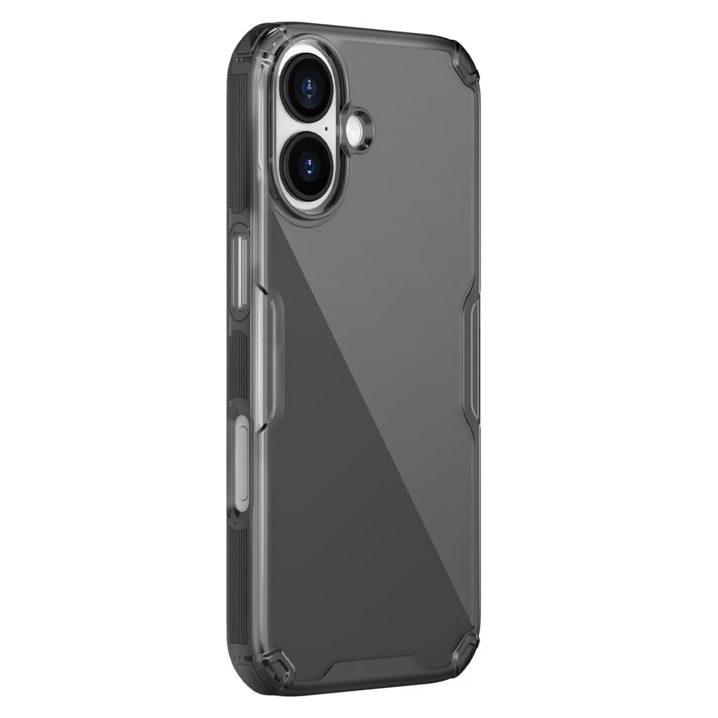 Nillkin Nature TPU PRO tok Apple iPhone 17 készülékhez áttetsző fekete