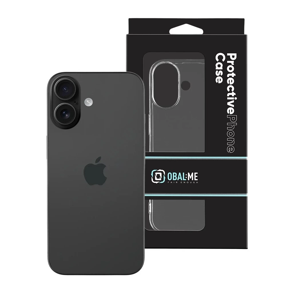 OBAL:ME TPU tok Apple iPhone 17 készülékhez átlátszó
