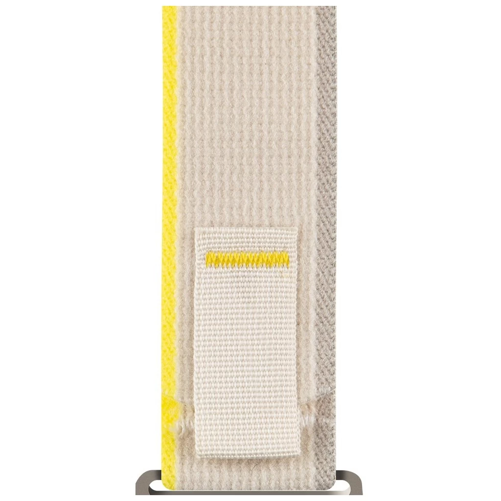 OBAL:ME textil szíj Apple Watch 42-49mm M-L készülékhez bézs/sárga