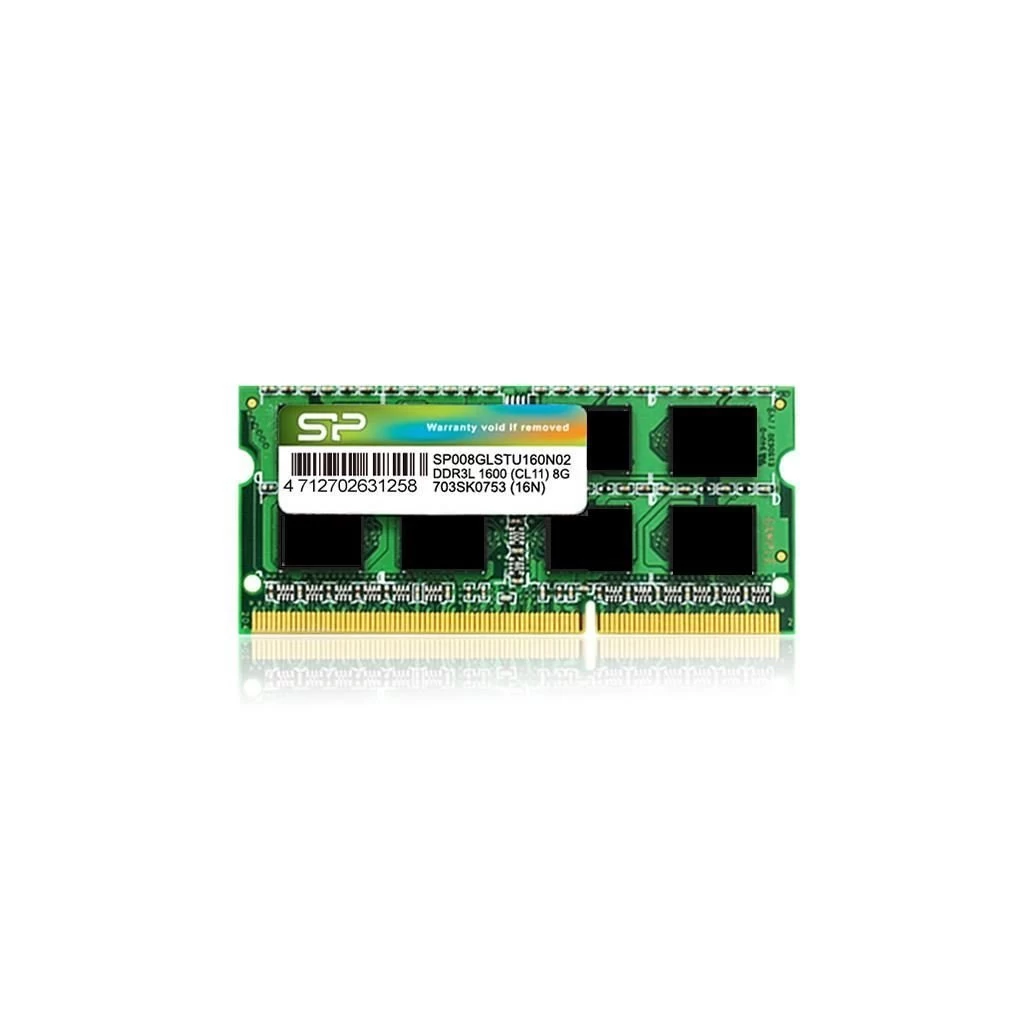 4GB 1600MHz DDR3 Notebook RAM Silicon Power CL11 1.35V (SP004GLSTU160N02)
