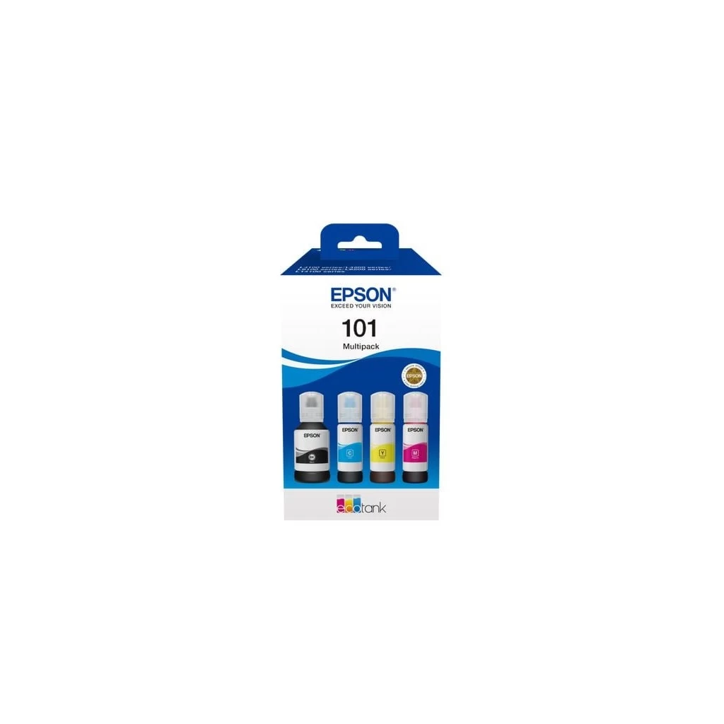 Epson 101 EcoTank 4-színű tintatartály Multipack (C13T03V64A)