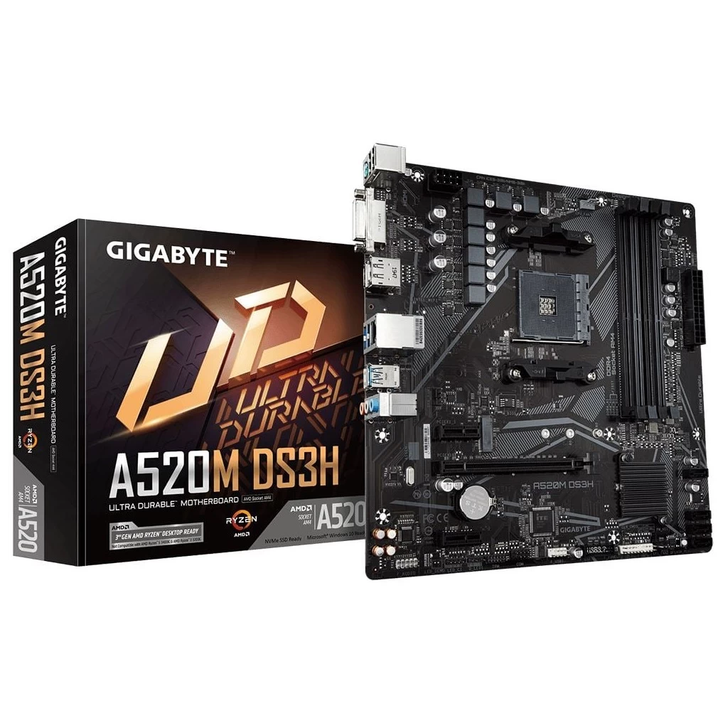 Gigabyte A520M DS3H V2 alaplap