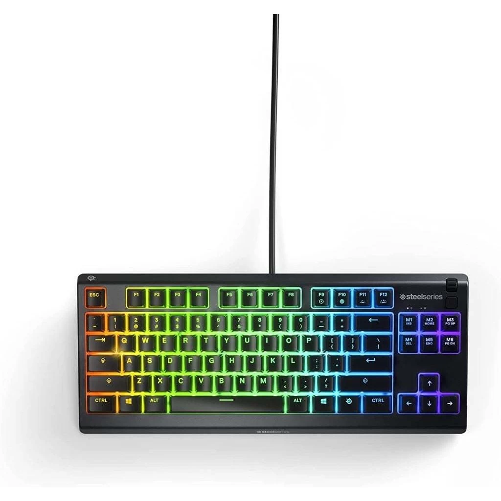 Steelseries Apex 3 TKL angol gamer billentyűzet fekete (64836)