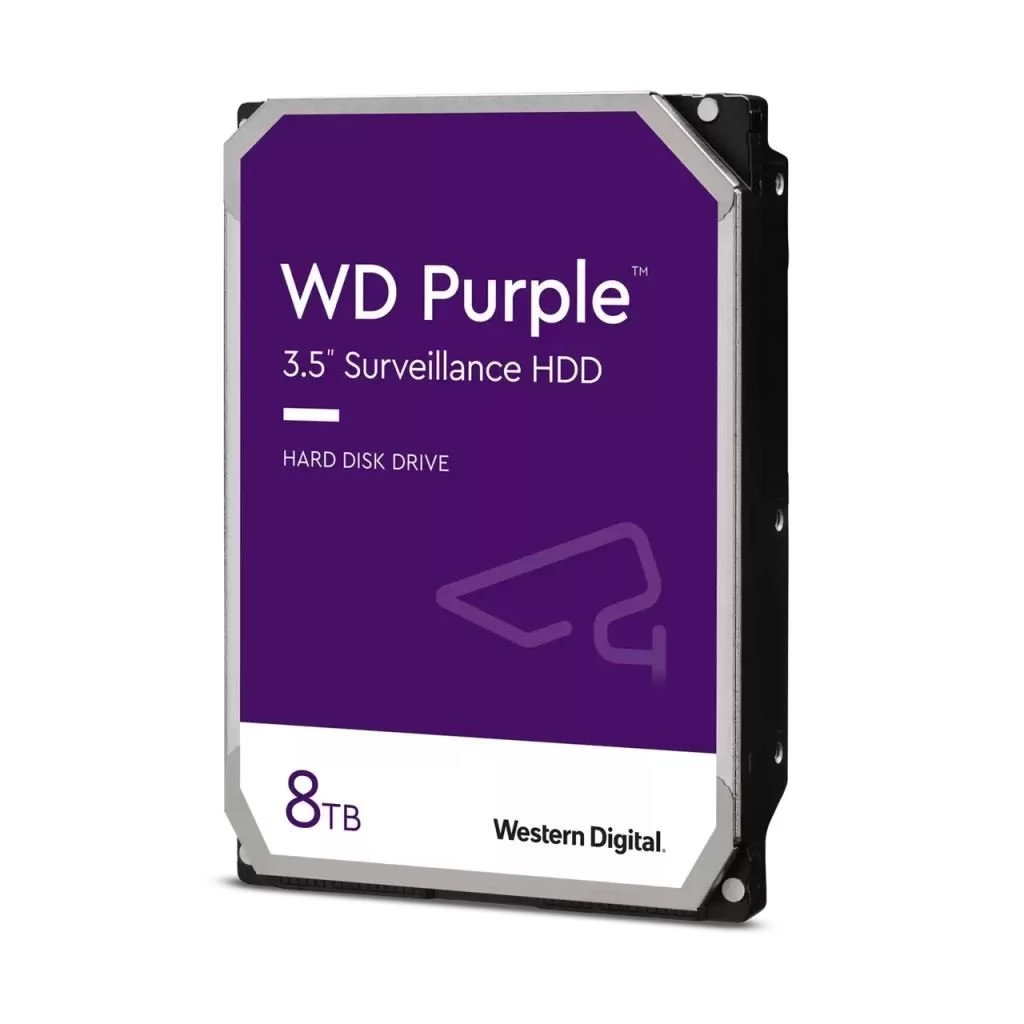 8TB WD 3.5″ Purple SATAIII winchester (WD85PURZ)