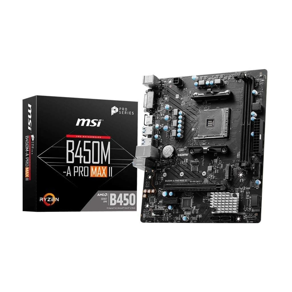 MSI B450M-A PRO MAX II alaplap