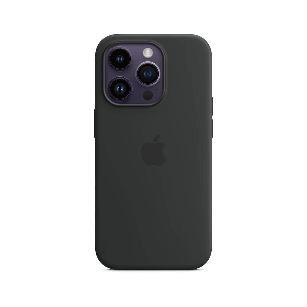 MPTE3ZM/A Apple szilikon Magsafe tok iPhone 14 Pro készülékhez éjfél (Nyitott/sérült csomagolás)