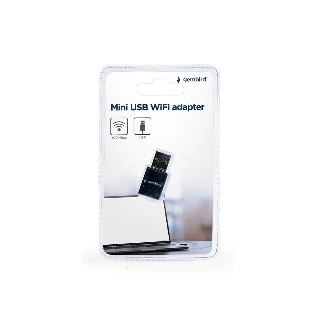 Gembird 300Mbps Mini USB WiFi adapter (WNP-UA300-01)