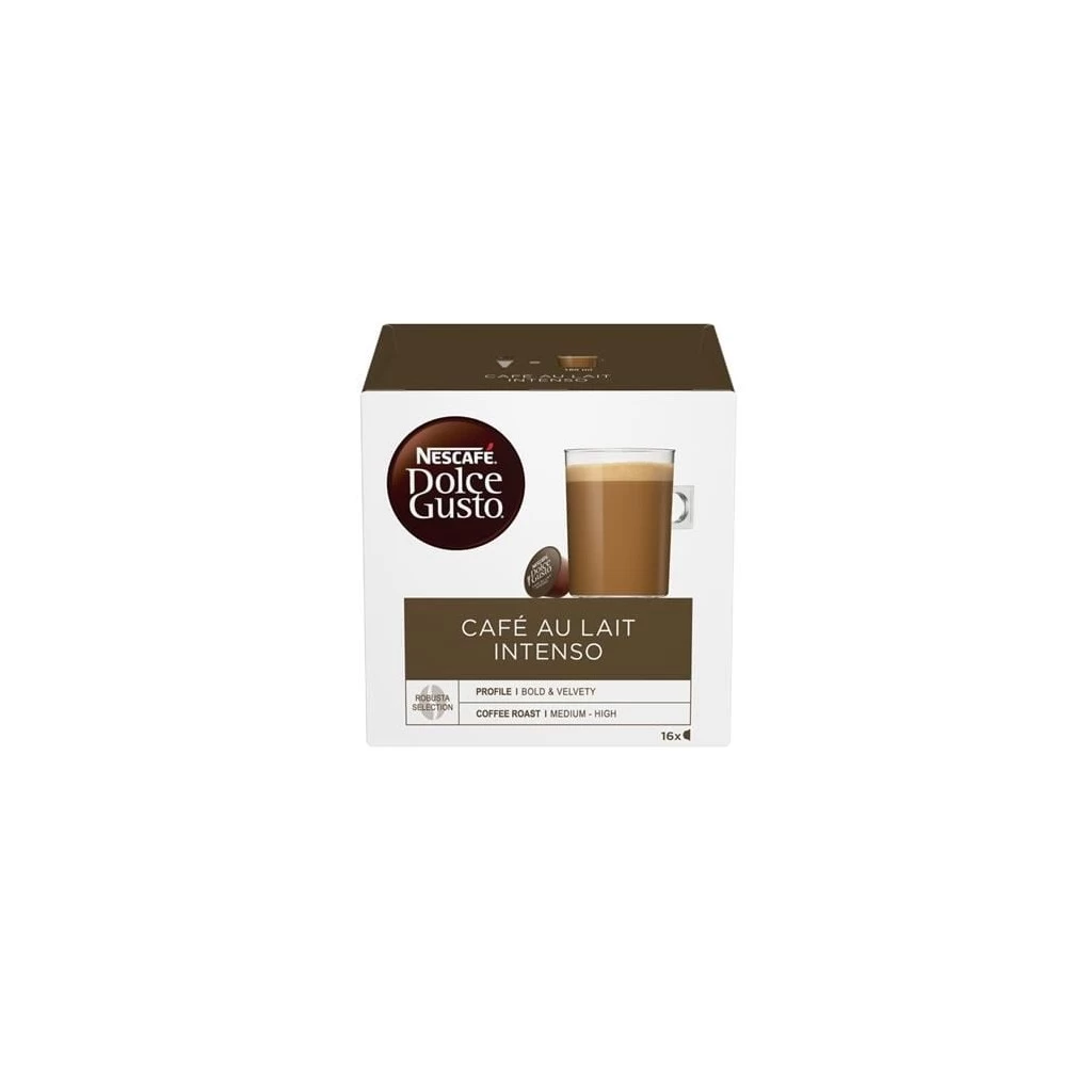 Nescafé Dolce Gusto Café Au Lait Intenso kapszula 16db (12337724 / 12398943)