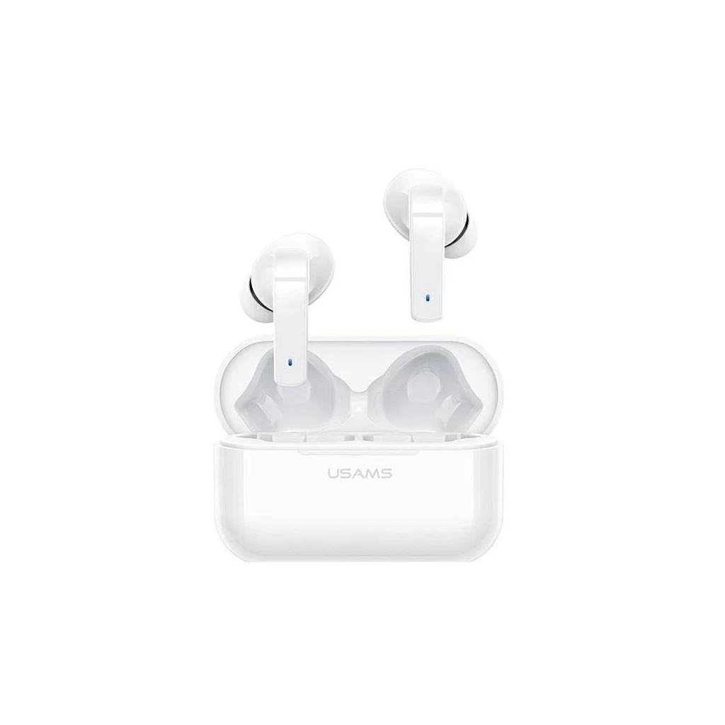Usams BHULY06 TWS Bluetooth fülhallgató fehér