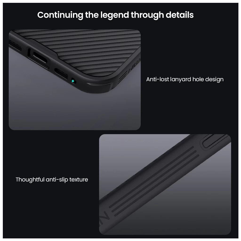 Nillkin CamShield PRO tok Apple iPhone 17 készülékhez sötét zöld