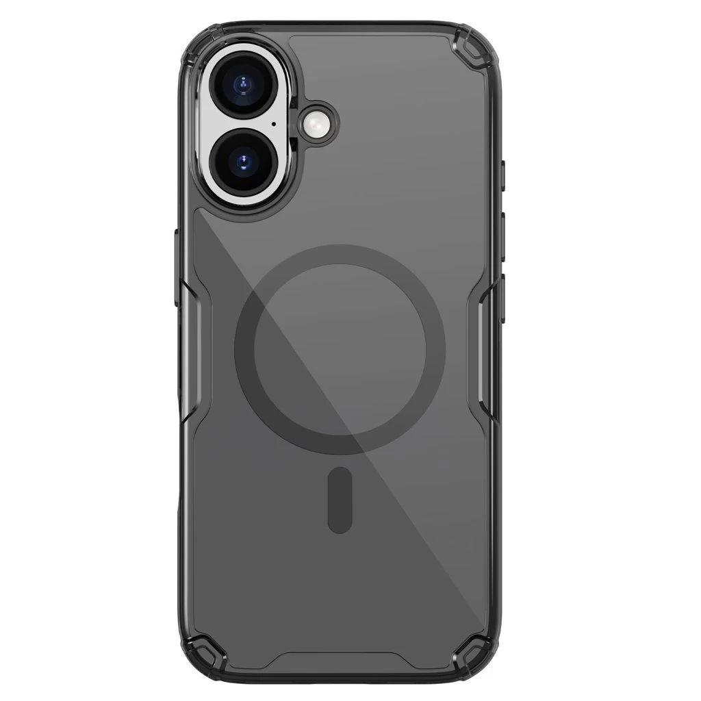 Nillkin Nature TPU PRO Magnetic tok Apple iPhone 17 készülékhez átlátszó fekete