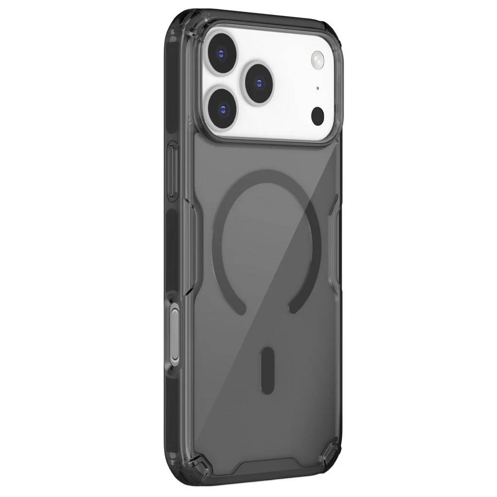 Nillkin Nature TPU PRO mágneses tok Apple iPhone 17 Pro Max készülékhez átlátszó fekete