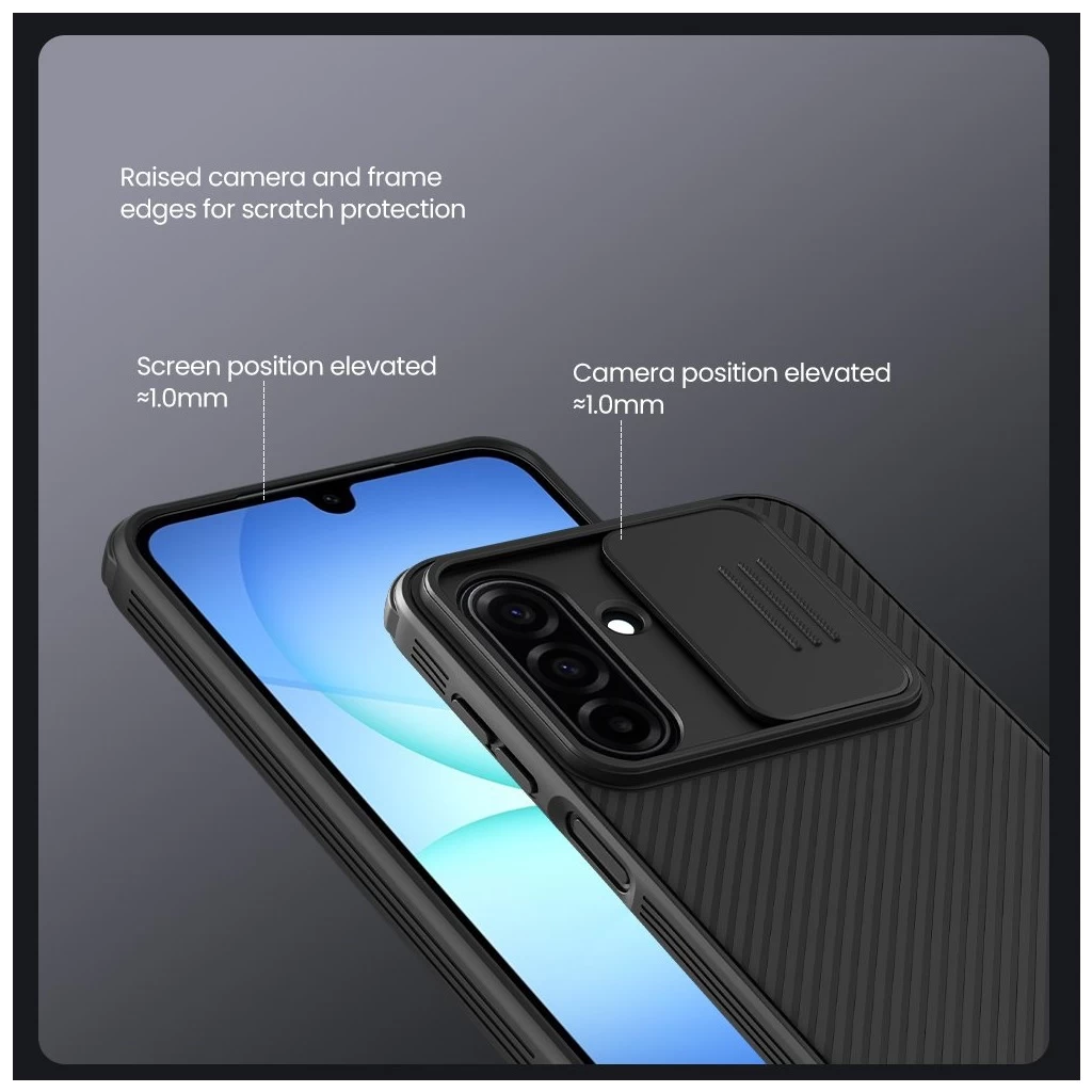 Nillkin CamShield PRO tok Samsung Galaxy A17 5G készülékhez fekete