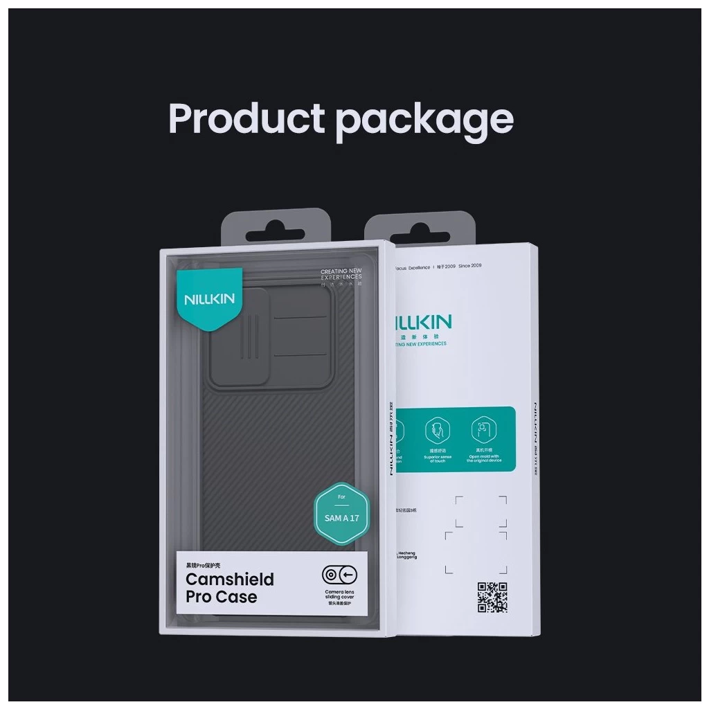 Nillkin CamShield PRO tok Samsung Galaxy A17 5G készülékhez fekete