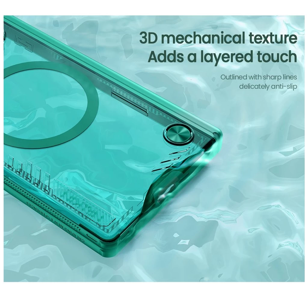 Nillkin Iceblade Prop mágneses tok Samsung Galaxy Z Fold 7 készülékhez zöld