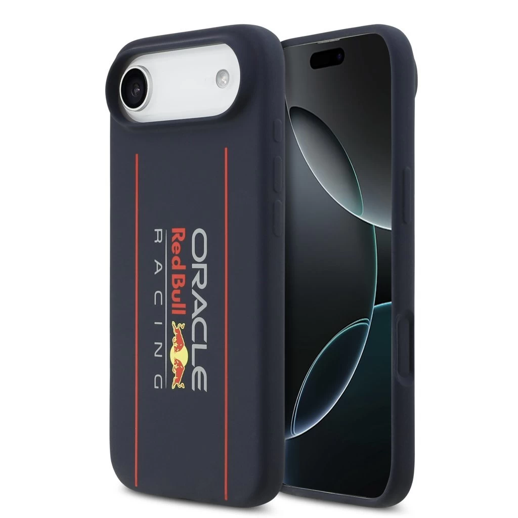 Red Bull szilikon Vertical Logo MagSafe tok iPhone Air készülékhez tengerészkék