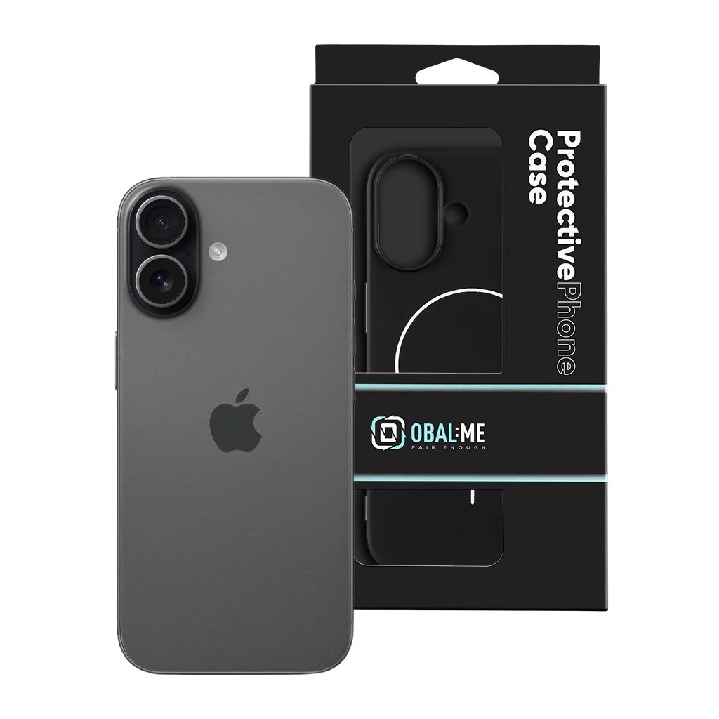 OBAL:ME MagNetix Matte TPU tok Apple iPhone 17 készülékhez fekete