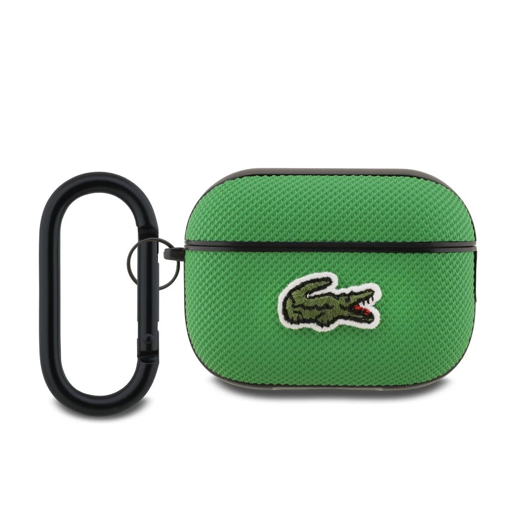 Lacoste Petit Pique Croc Logo Patch tok AirPods Pro 2 készülékhez zöld