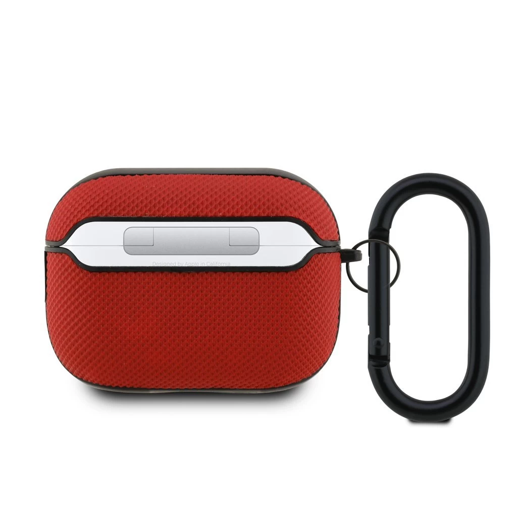 Lacoste Petit Pique Croc Logo Patch tok AirPods Pro 2 készülékhez piros