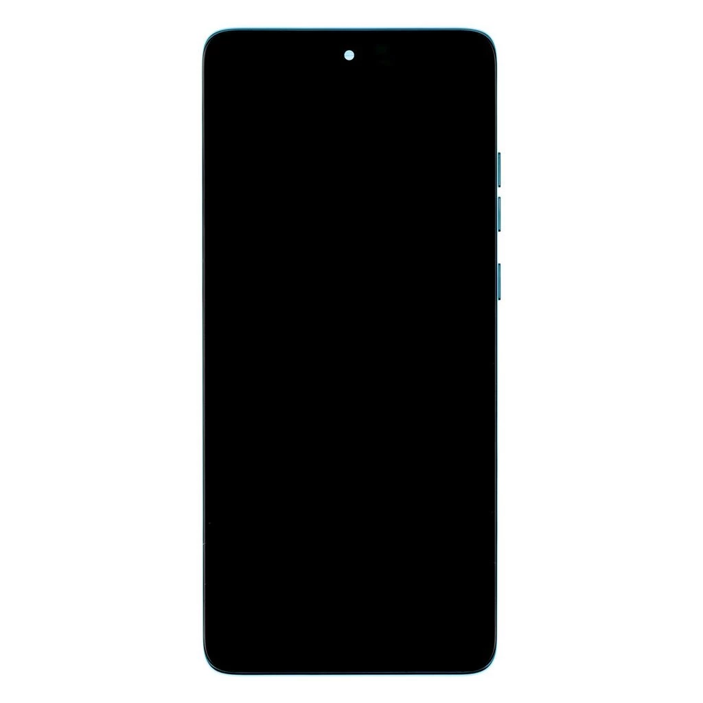 Motorola Edge 60 Fusion készülékhez LCD kijelző + érintő egység + front tok Amazonite (Service Pack)